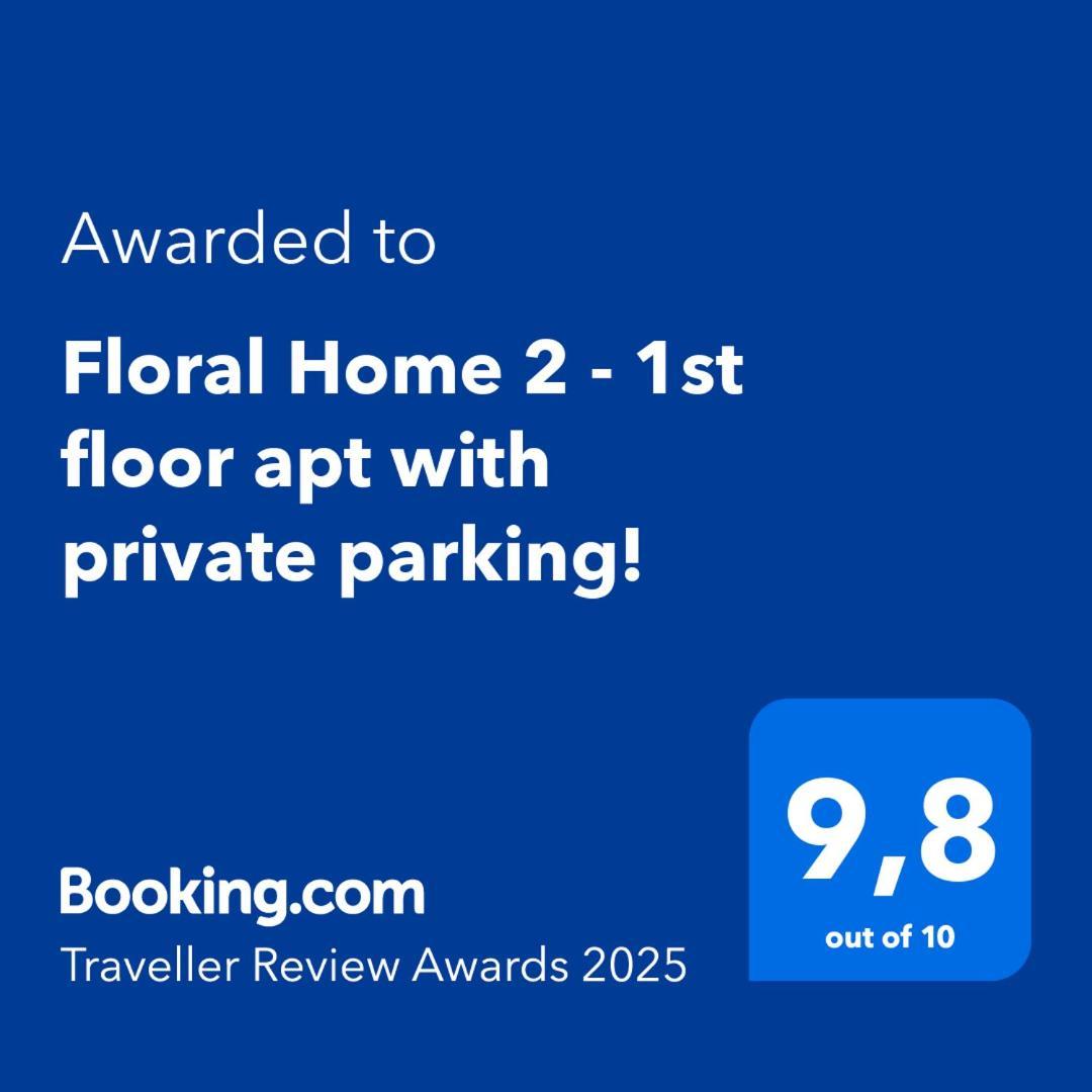 Floral Home 2 - 1St Floor Apt With Private Parking! Atény Exteriér fotografie